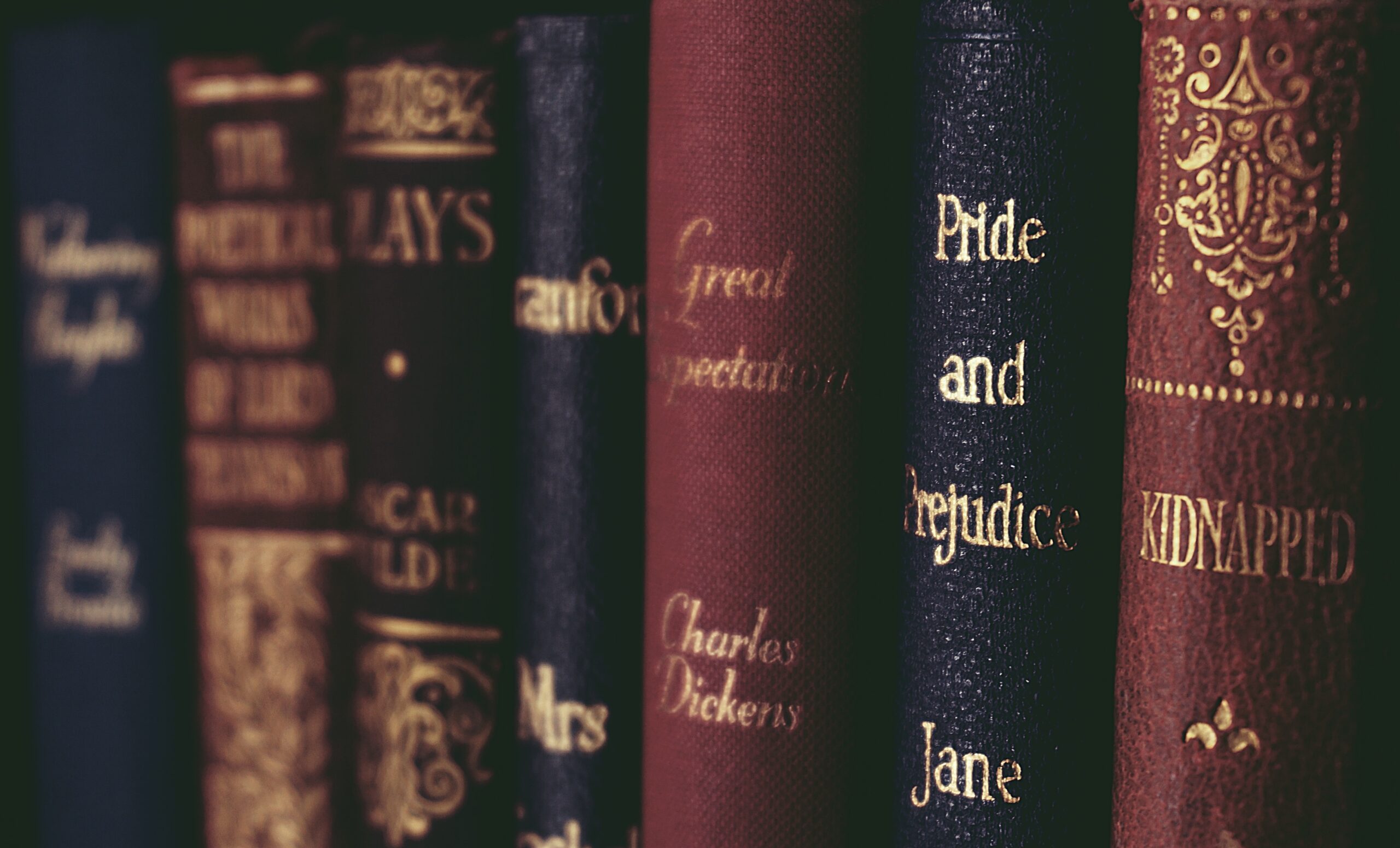 books on a shelf