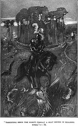 The Worm of Linton, Scottish Border Tale