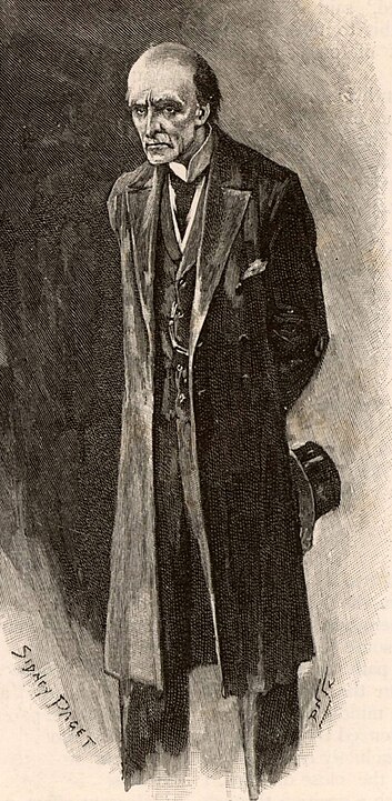 Professor Moriarty talks to Sherlock as a memorable villain.